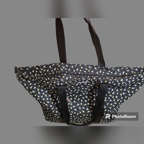 Victoria Secret Daisy Florial Pattern Tote Large Bag Brand New - Picture 3 of 9